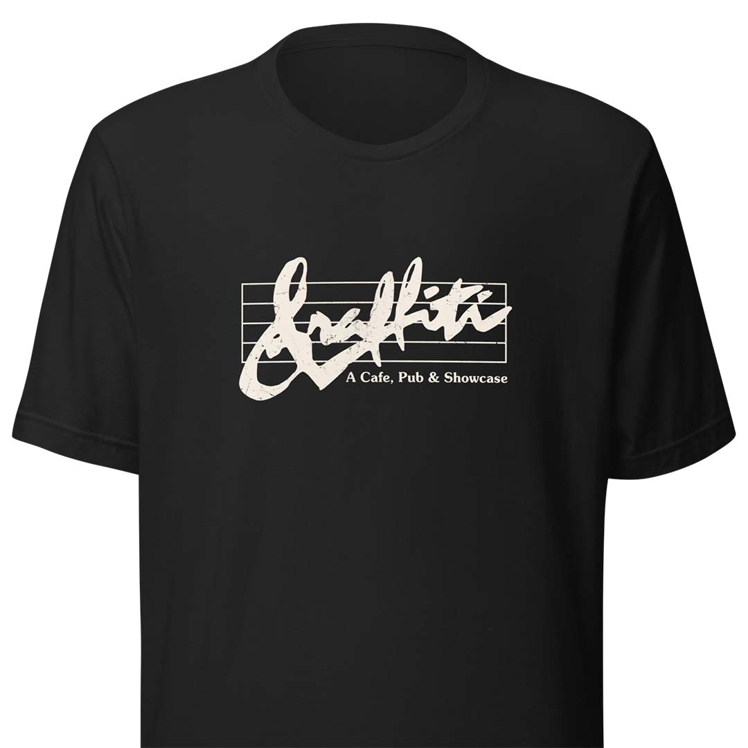 Graffiti Cafe Pub Showcase Pittsburgh Unisex Retro T-shirt
