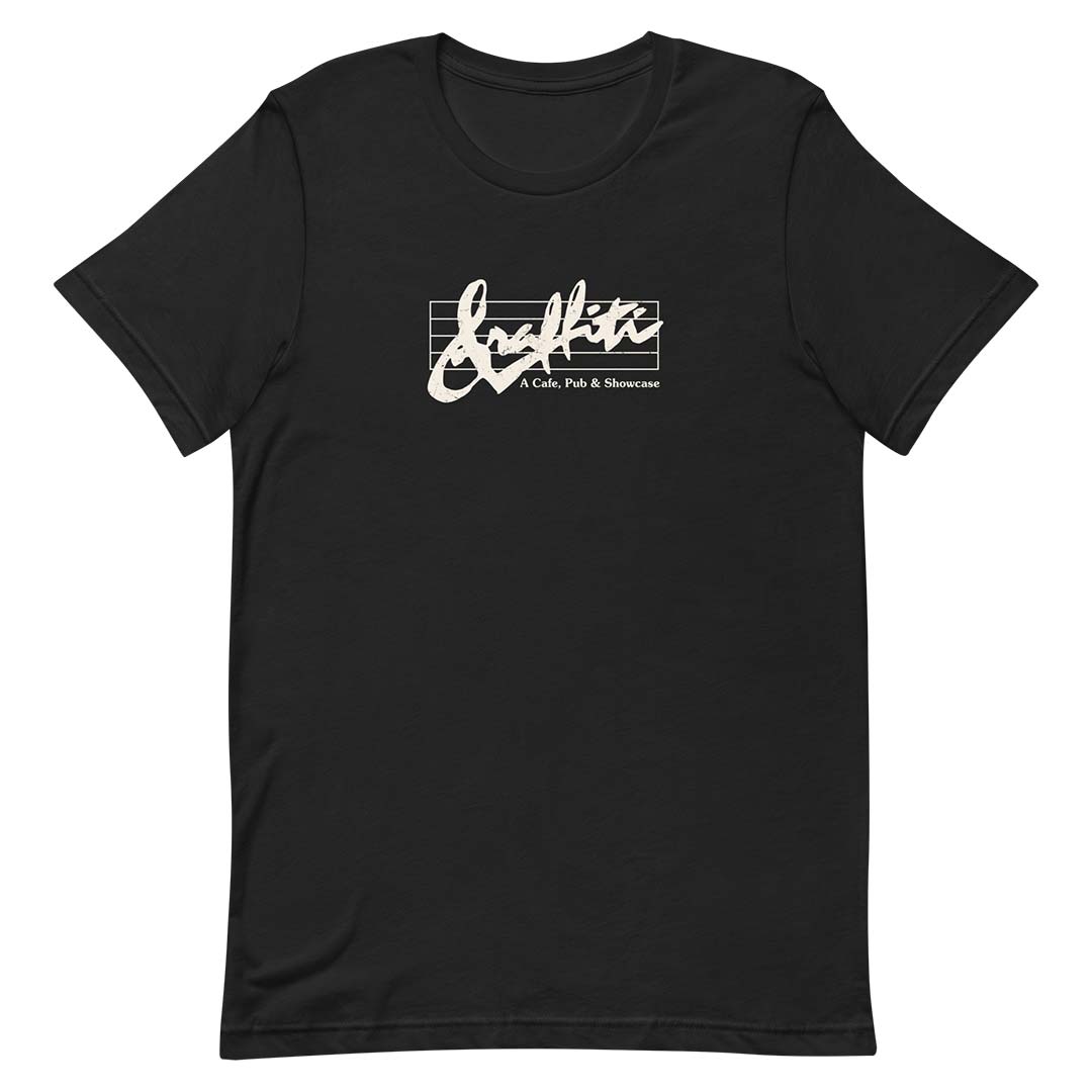 Graffiti Cafe Pub Showcase Pittsburgh Unisex Retro T-shirt