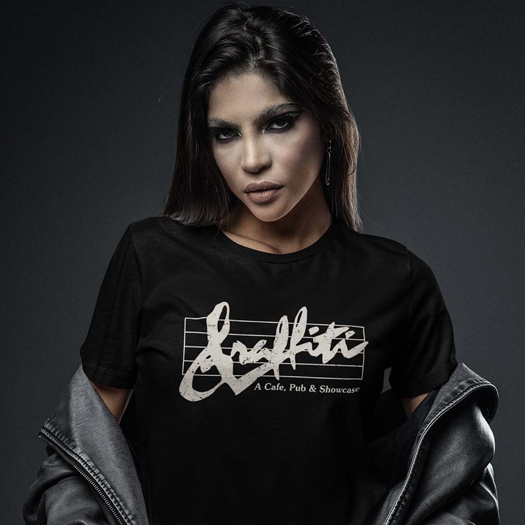 Graffiti Cafe Pub Showcase Pittsburgh Unisex Retro T-shirt