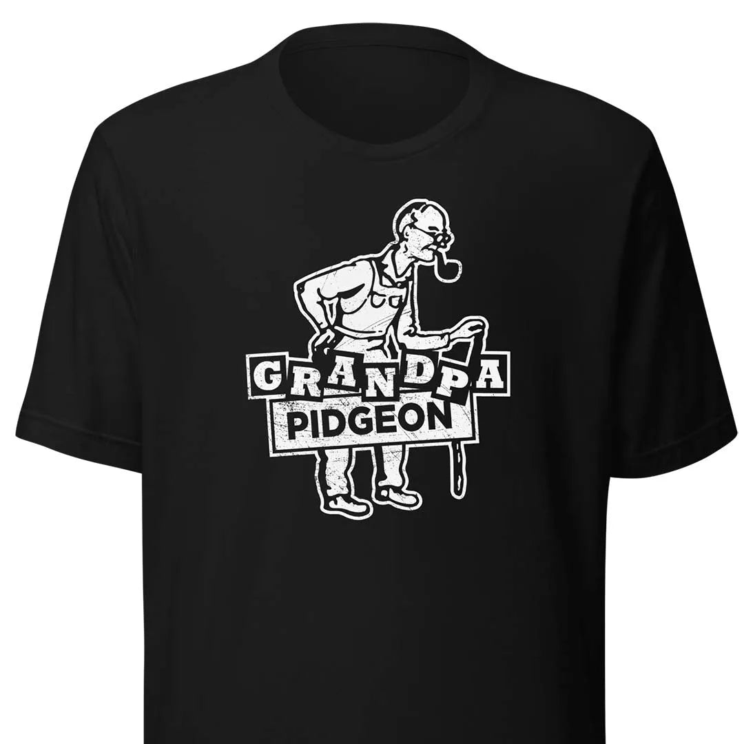 Grandpa Pidgeon St. Louis Unisex Retro T-shirt