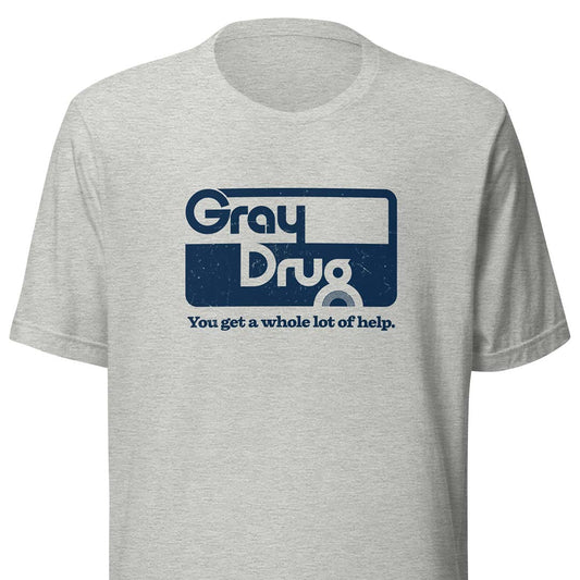 Gray Drug Stores Cleveland Unisex Retro T-shirt