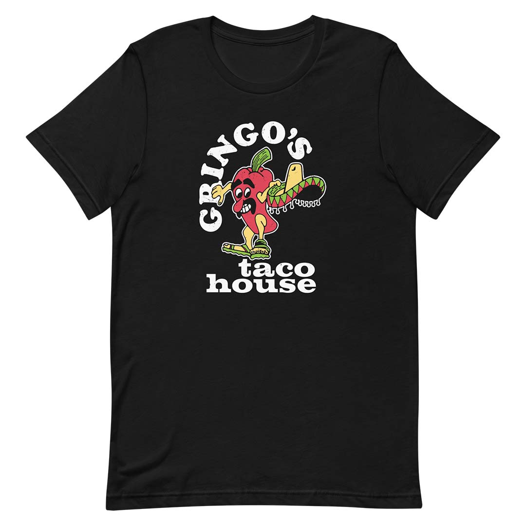 Gringo's Taco House Indianapolis Unisex Retro T-shirt