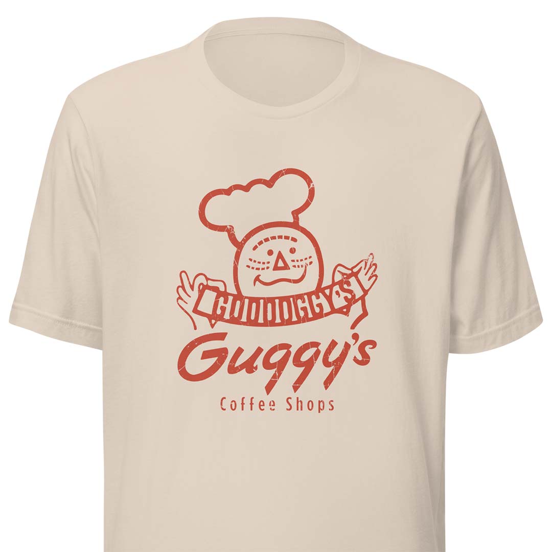 Guggy's Coffee Shops Arizona Unisex Retro T-shirt