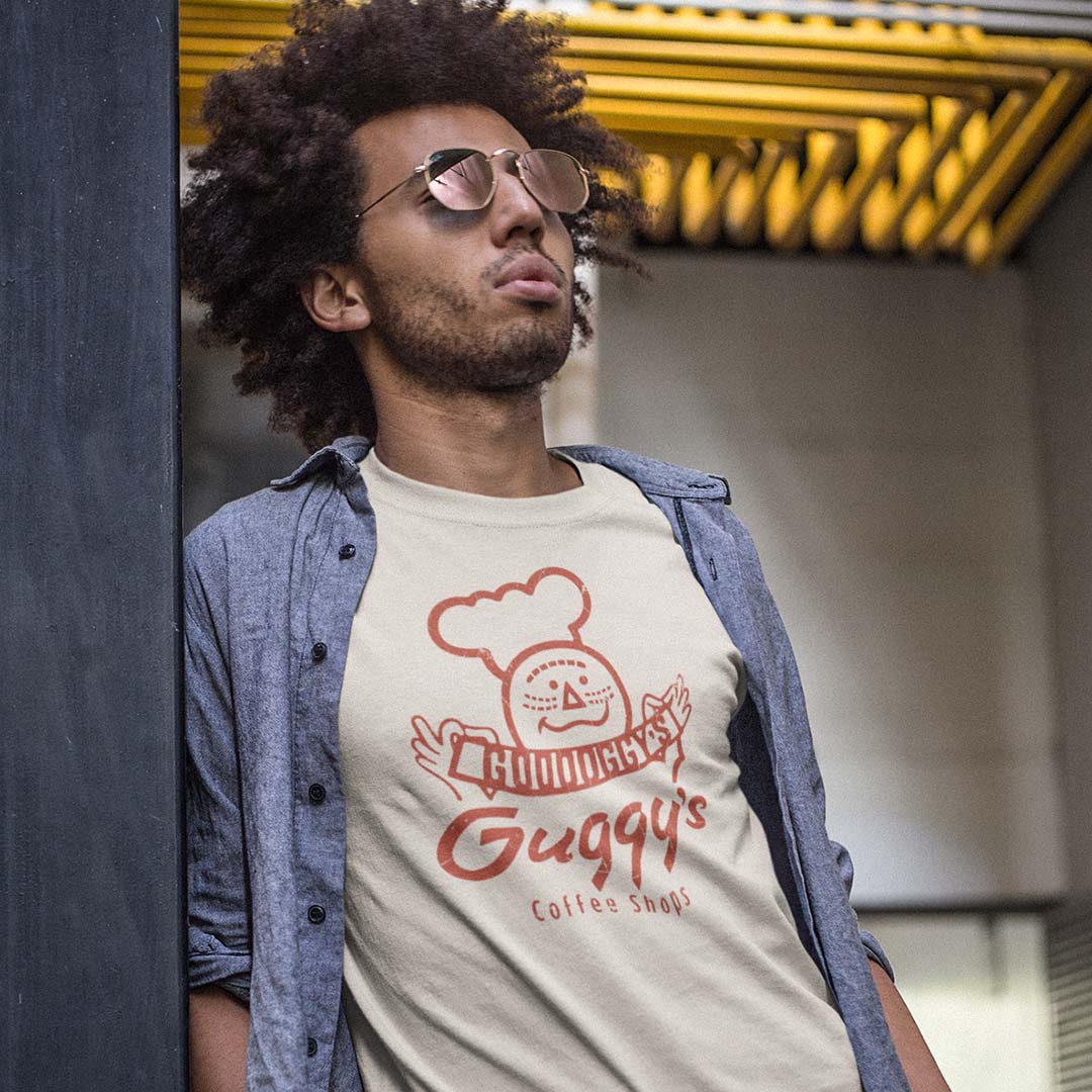 Guggy's Coffee Shops Arizona Unisex Retro T-shirt