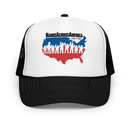 Hands Across America Retro Foam Trucker Hat