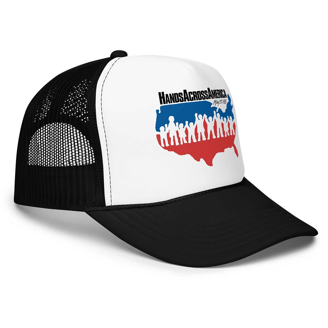 Hands Across America Retro Foam Trucker Hat