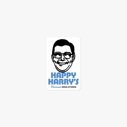 Happy Harry’s Drug Stores Retro Sticker