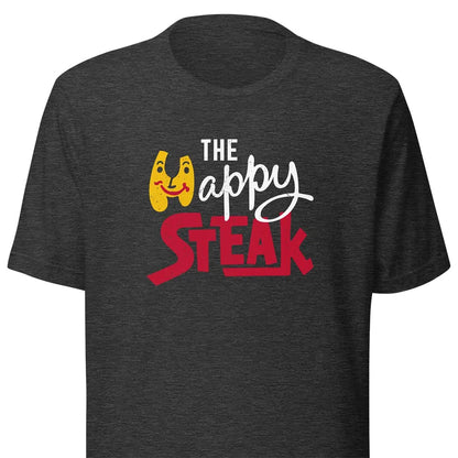 Happy Steak Restaurant California Unisex Retro T-shirt