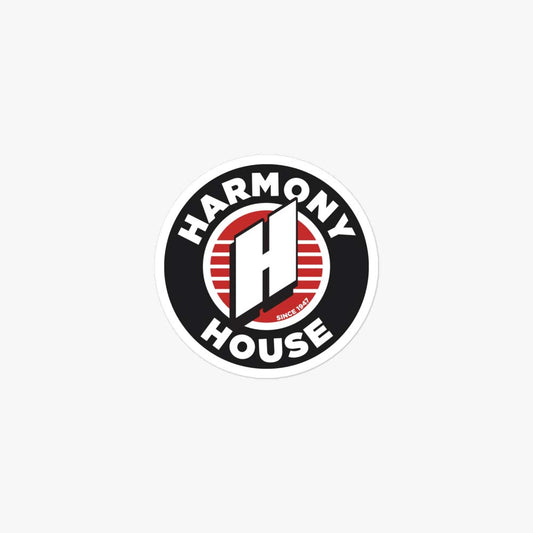 Harmony House Detroit Retro Sticker