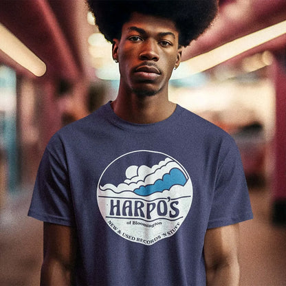 Harpo's Records & Tapes Minneapolis Unisex Retro T-shirt