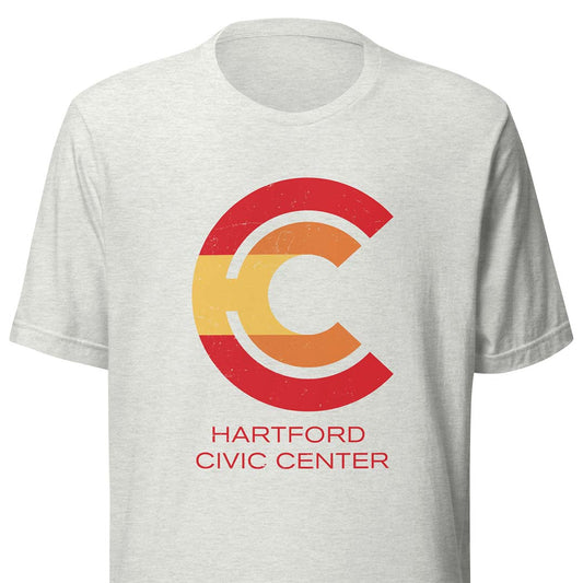 Hartford Civic Center Connecticut Unisex Retro T-shirt