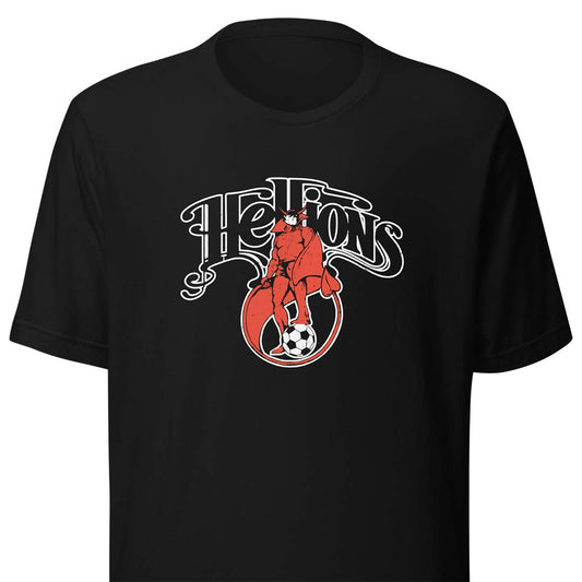 Hartford Hellions MISL Soccer Unisex Retro T-shirt