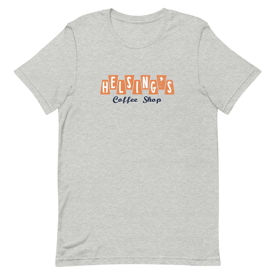 Helsing's Coffee Shop Phoenix Unisex Retro T-shirt