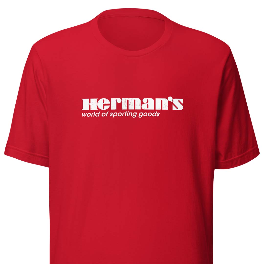 Herman's World Sporting Goods Unisex Retro T-shirt