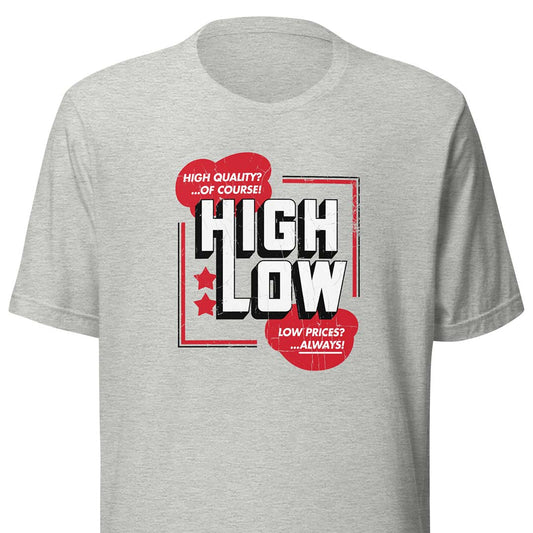 High-Low Foods Chicago Unisex Retro T-shirt