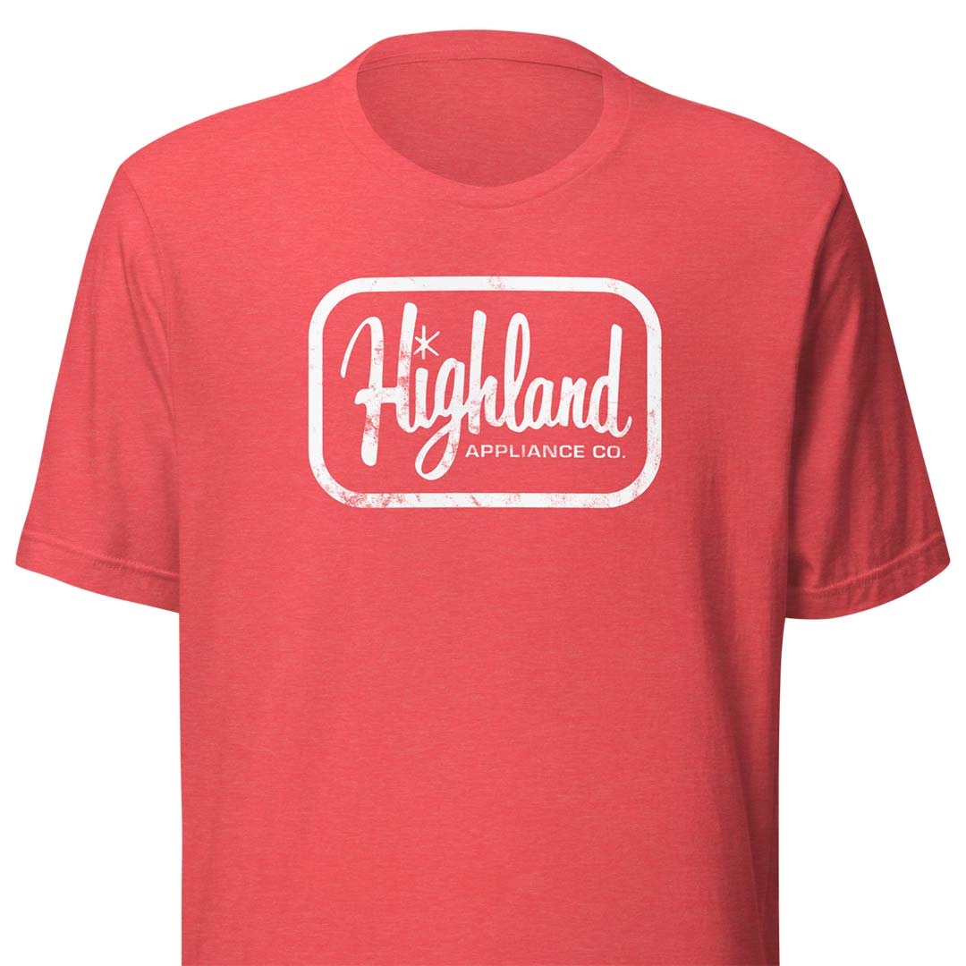 Highland Appliance Superstore Detroit Unisex Retro T-shirt