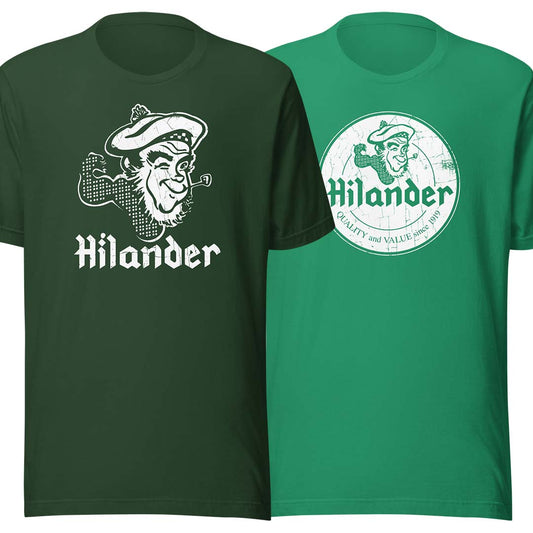 Hilander Grocery Store Rockford Unisex Retro T-shirt