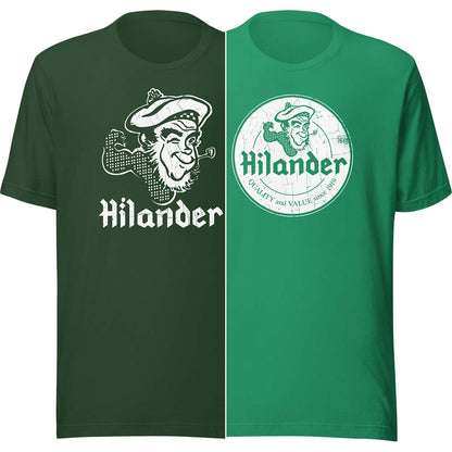 Hilander Grocery Store Rockford Unisex Retro T-shirt