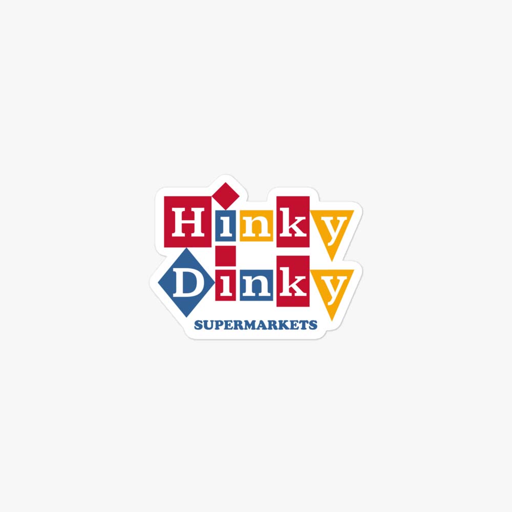 Hinky Dinky Supermarkets Nebraska Retro Sticker