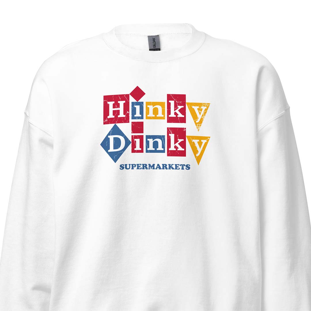 Hinky Dinky Supermarkets Nebraska Unisex Retro Crewneck Sweatshirt