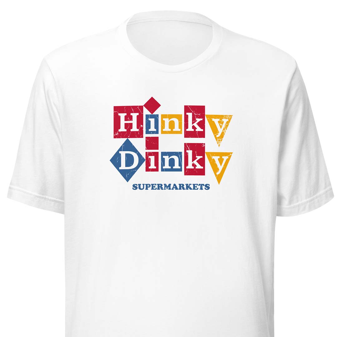 Hinky Dinky Supermarkets Nebraska Unisex Retro T-shirt