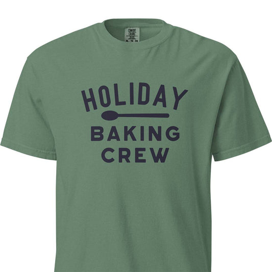 Holiday Baking Crew Unisex Garment-dyed Heavyweight T-shirt
