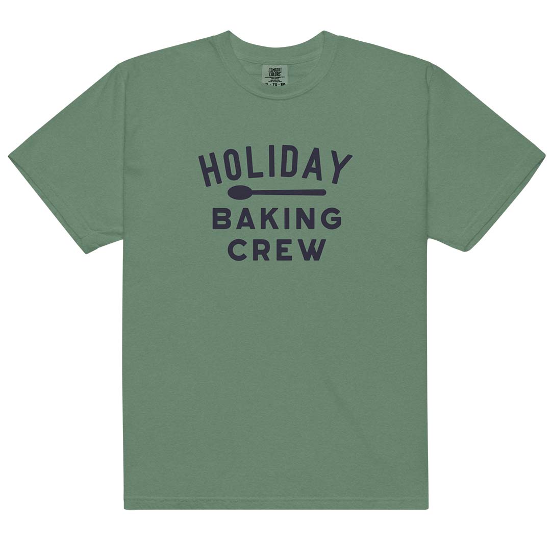 Holiday Baking Crew Unisex Garment-dyed Heavyweight T-shirt