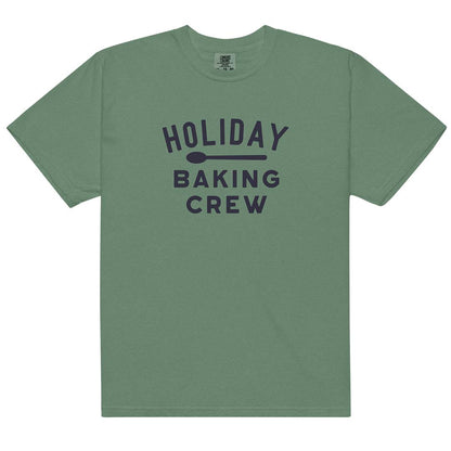 Holiday Baking Crew Unisex Garment-dyed Heavyweight T-shirt