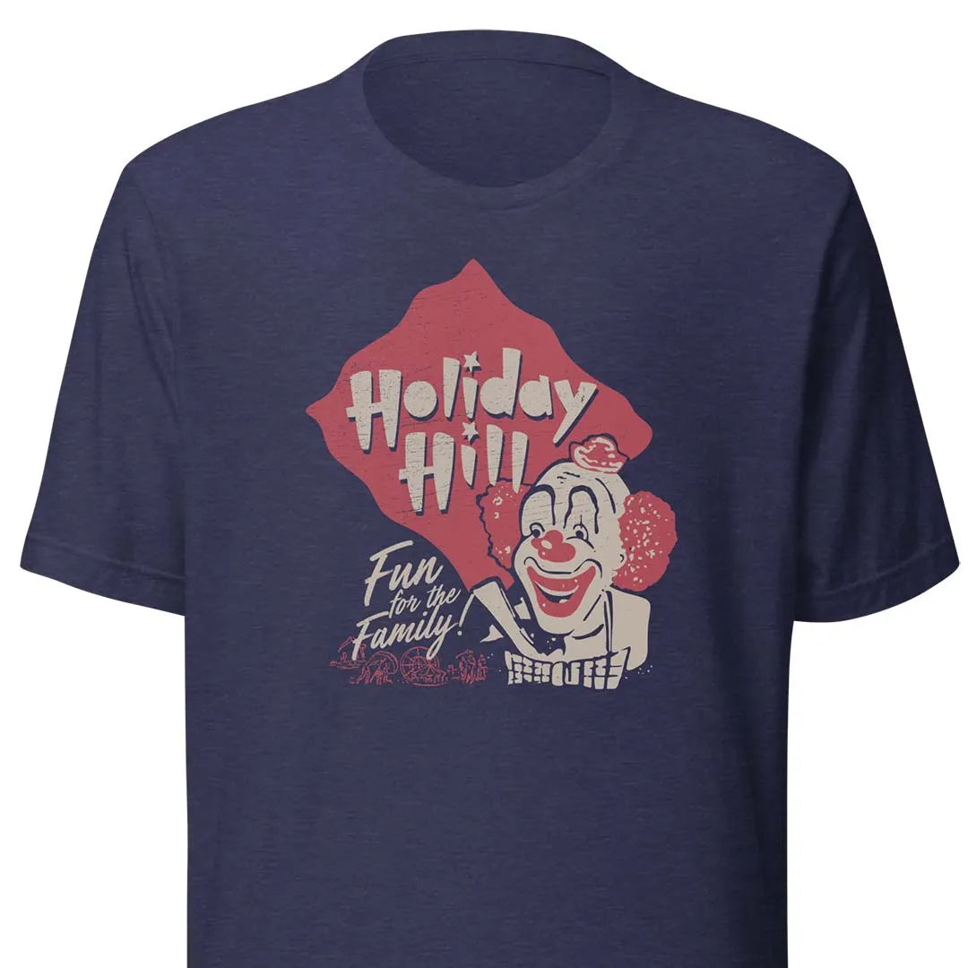 Holiday Hill Amusement Park St. Louis Unisex Retro T-shirt