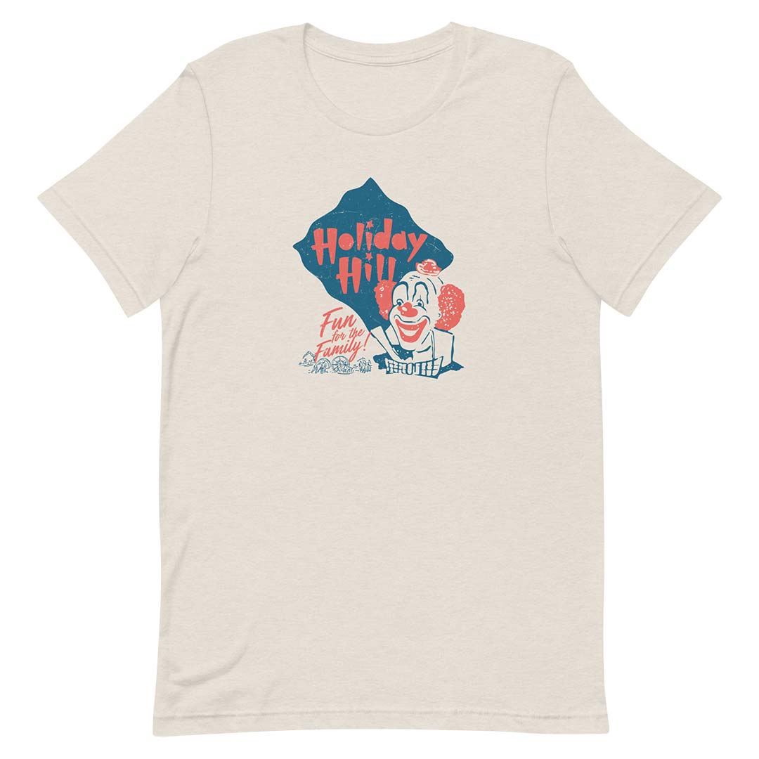 Holiday Hill Amusement Park St. Louis Unisex Retro T-shirt