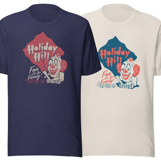 Holiday Hill Amusement Park St. Louis Unisex Retro T-shirt