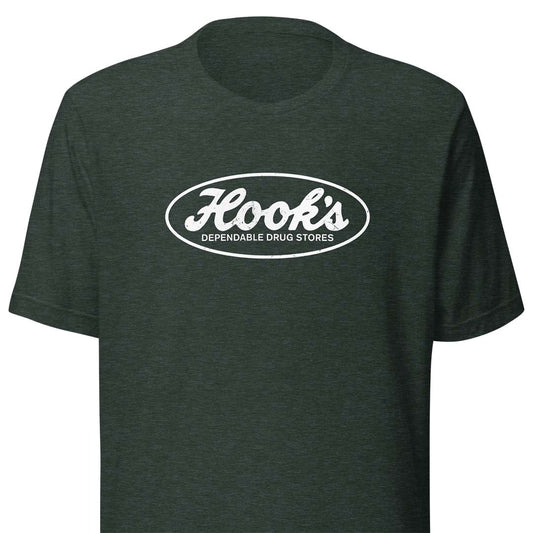 Hooks Pharmacy Indianapolis Unisex Retro T-shirt