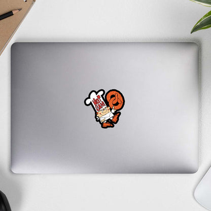 Hot Sam Pretzels Retro Sticker