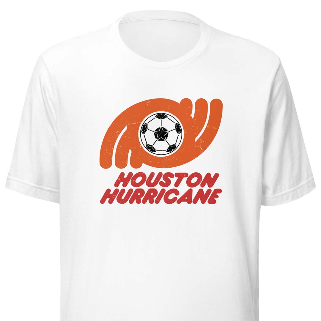 Houston Hurricane NASL Soccer Unisex Retro T-shirt