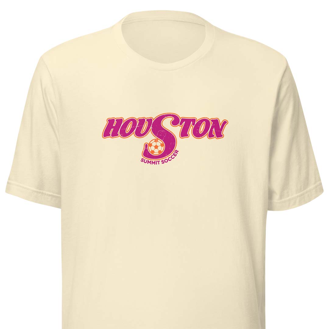 Houston Summit MISL Soccer Unisex Retro T-shirt