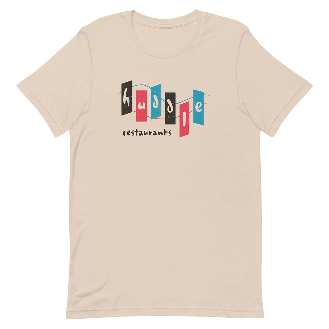 Huddle Restaurant Unisex Retro T-shirt