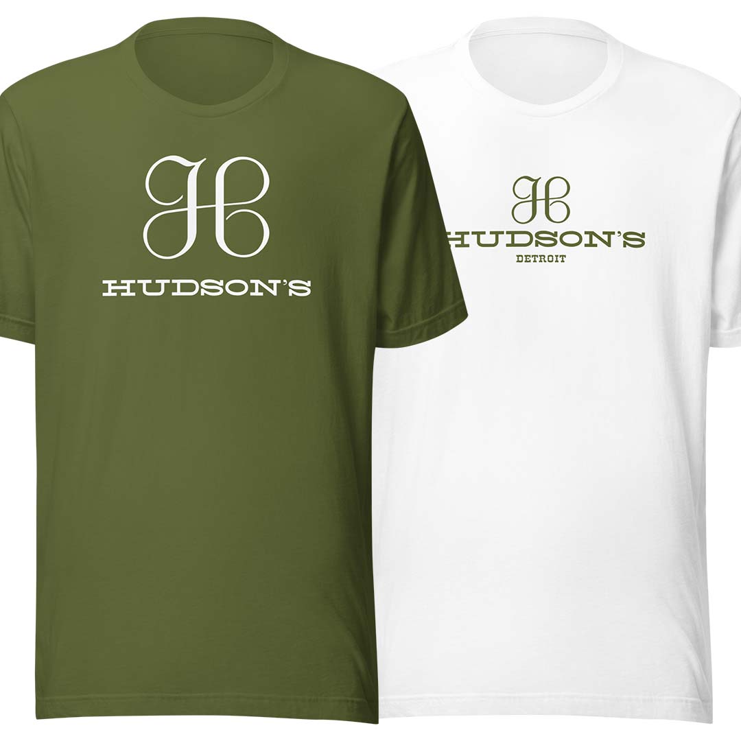 Hudson's Department Store Detroit Unisex Retro T-shirt