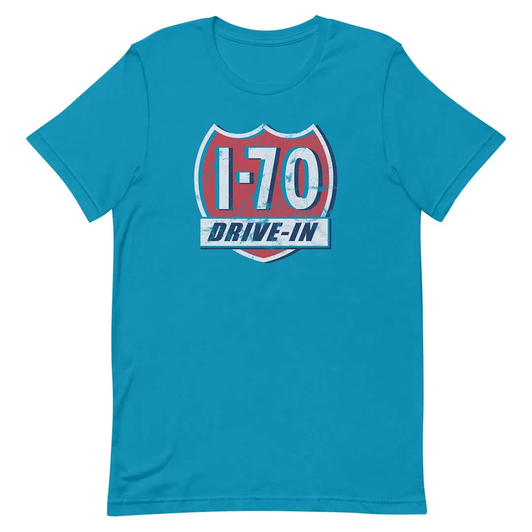 I-70 Drive-in Kansas City Unisex Retro T-shirt