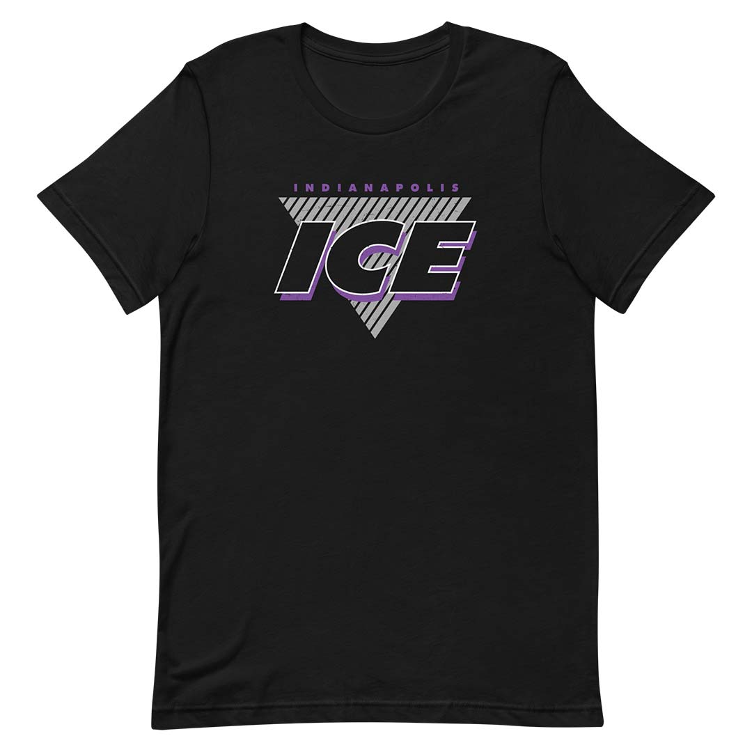 Indianapolis Ice Hockey Unisex Retro T-shirt