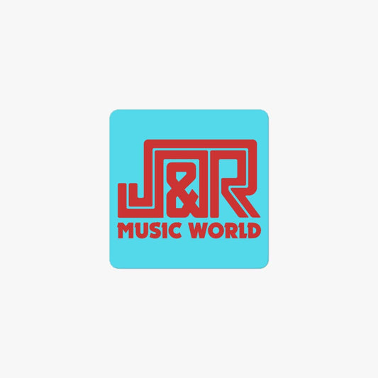 J&R Music World NYC Retro Sticker