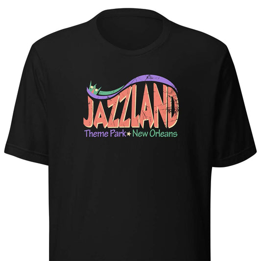 Jazzland Amusement Park New Orleans Unisex Retro T-shirt