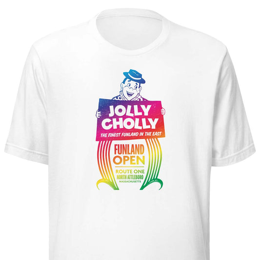 Jolly Cholly Funland North Attleboro Unisex Retro T-shirt