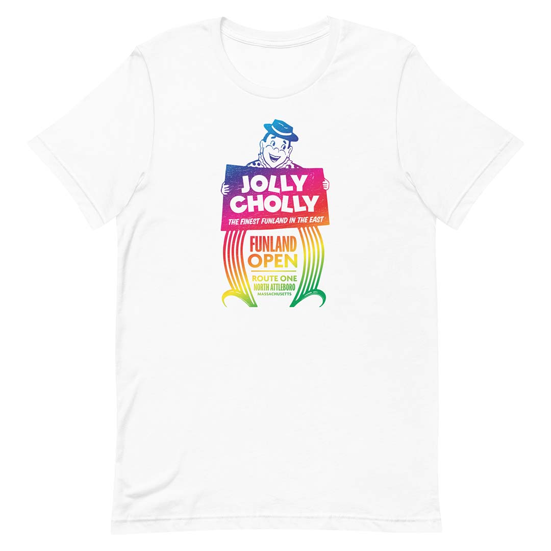 Jolly Cholly Funland North Attleboro Unisex Retro T-shirt