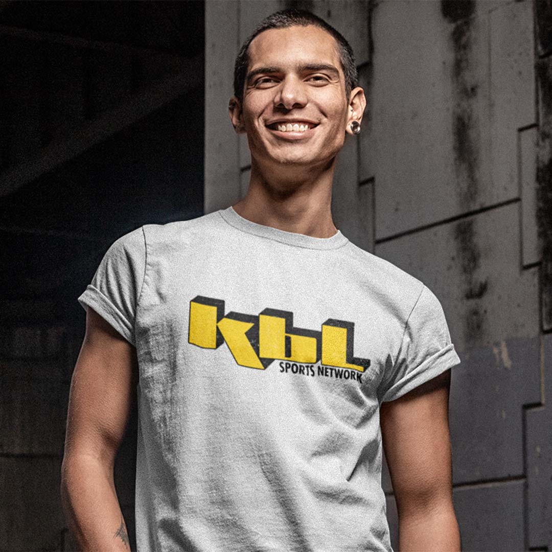 KBL Sports Network Pittsburgh Unisex Retro T-shirt