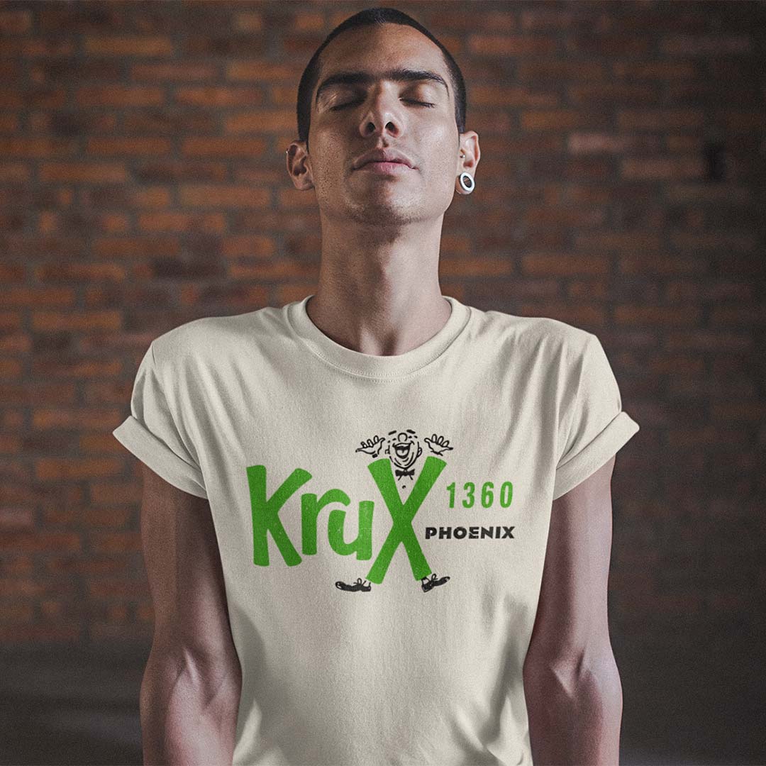 KRUX 1360 Radio Phoenix Unisex Retro T-shirt
