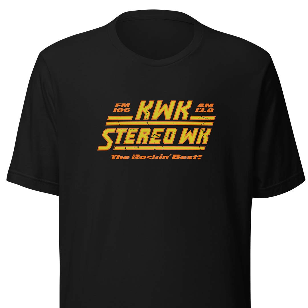 KWK Radio St. Louis Unisex Retro T-shirt