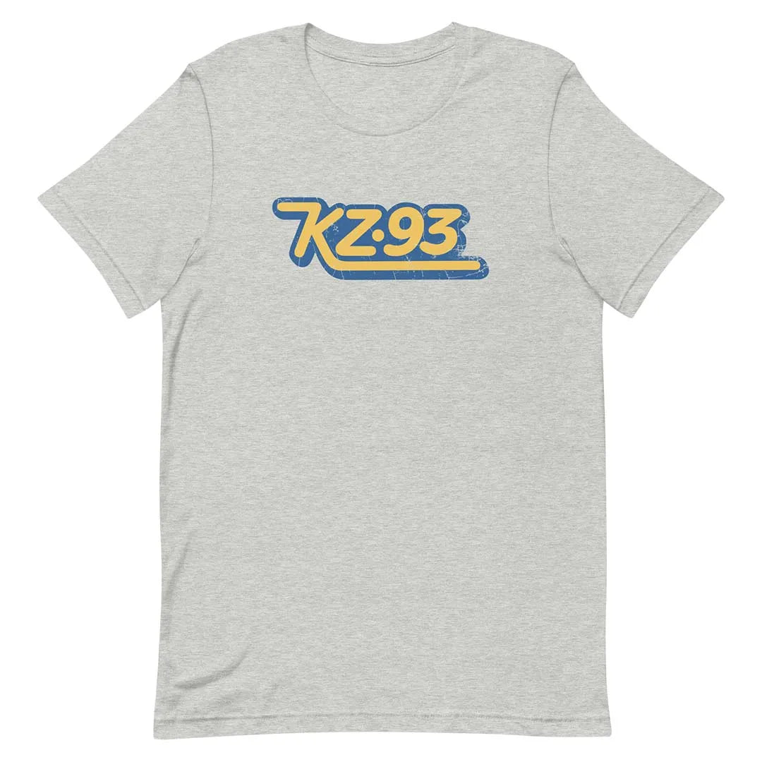 KZ93 Radio Peoria Unisex Retro T shirt Bygone Brand