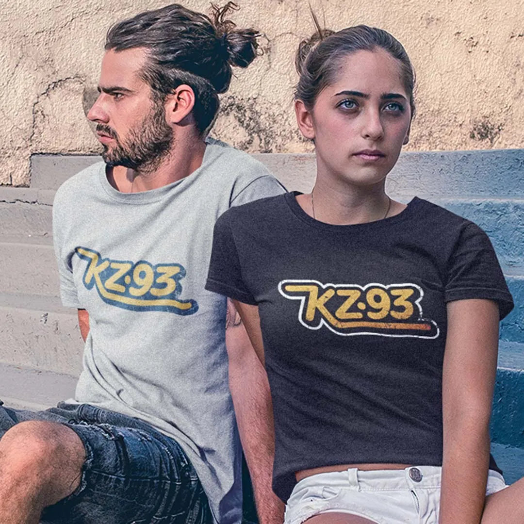 KZ93 Radio Peoria Unisex Retro T shirt