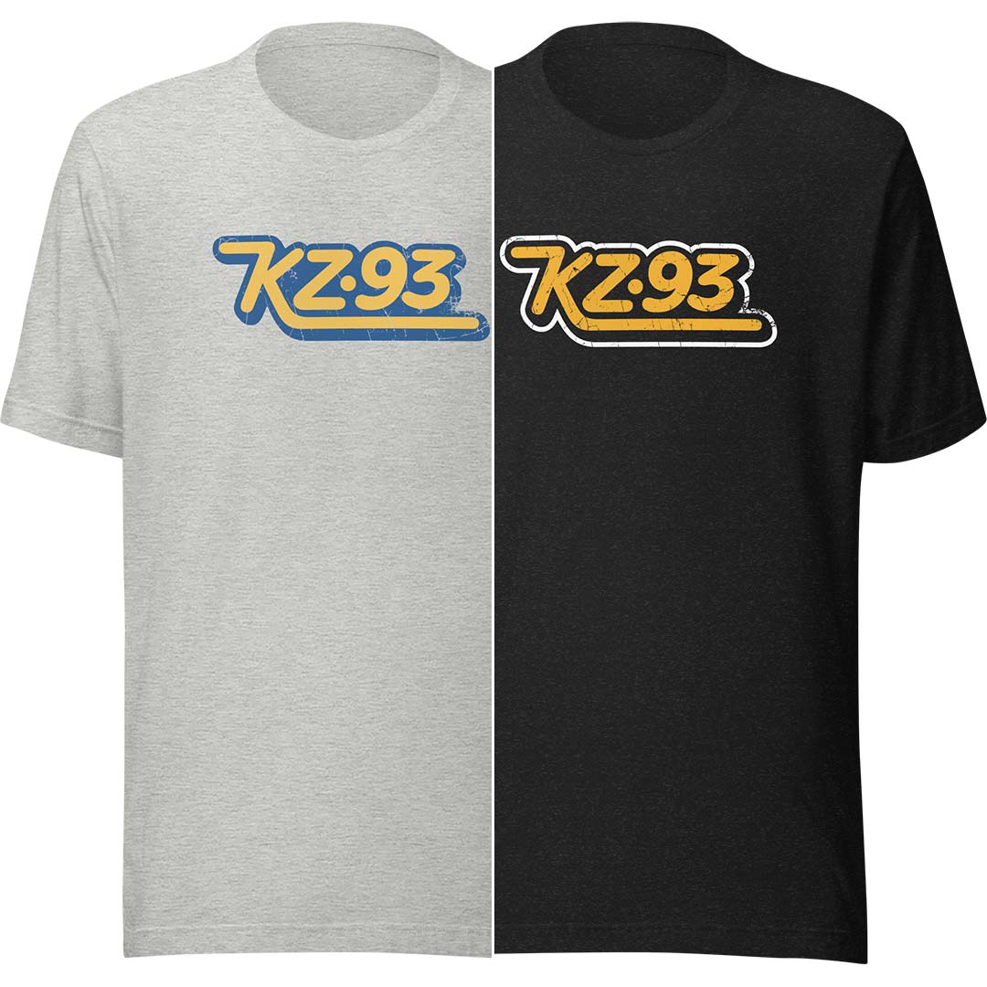 KZ93 Radio Peoria Unisex Retro T-shirt