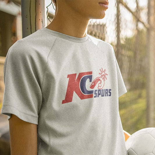 Kansas City Spurs NASL Soccer Unisex Retro T-shirt